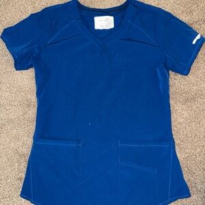 Skechers Royal Blue V-Neck Top